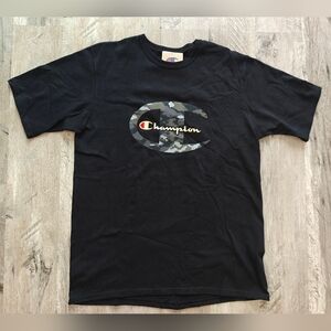 Champion Heritage T-Shirt Men's Black Camo Logo